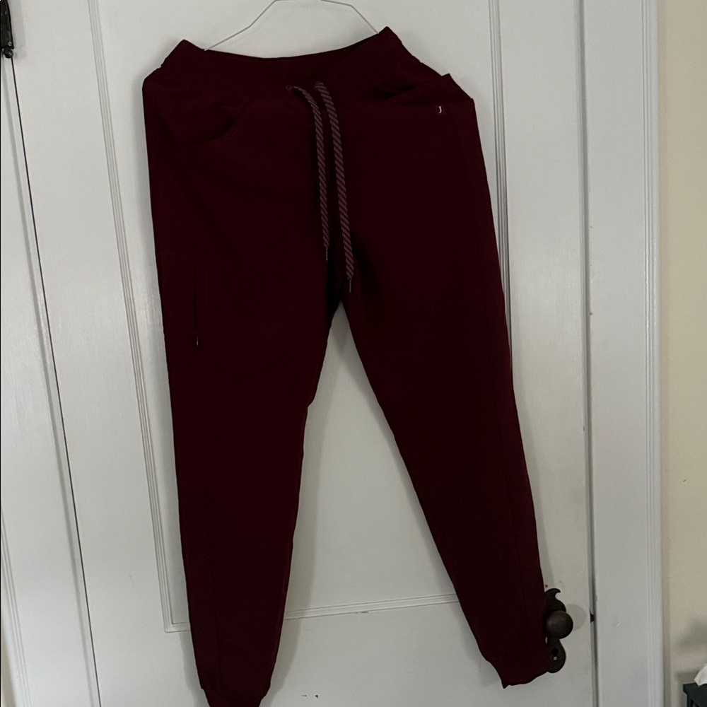 Jaanuu Women's Burgundy Joggers